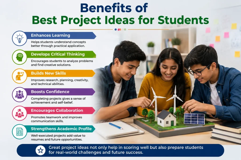 benefits of best project ideas for students