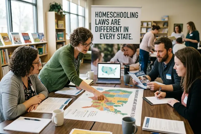 homeschooling laws are different in every state