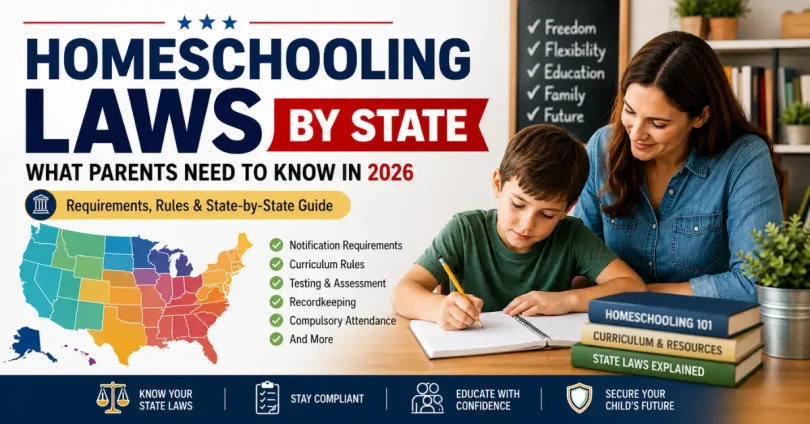 homeschooling laws by state what parents need to know in 2026